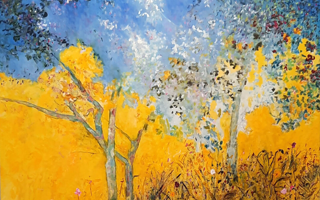 huile sur toile, 100 X 100 cm, 2024