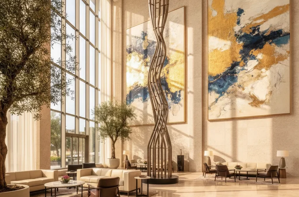 Décoration hôtel art | guide pour l&rsquo;hôtellerie luxe
