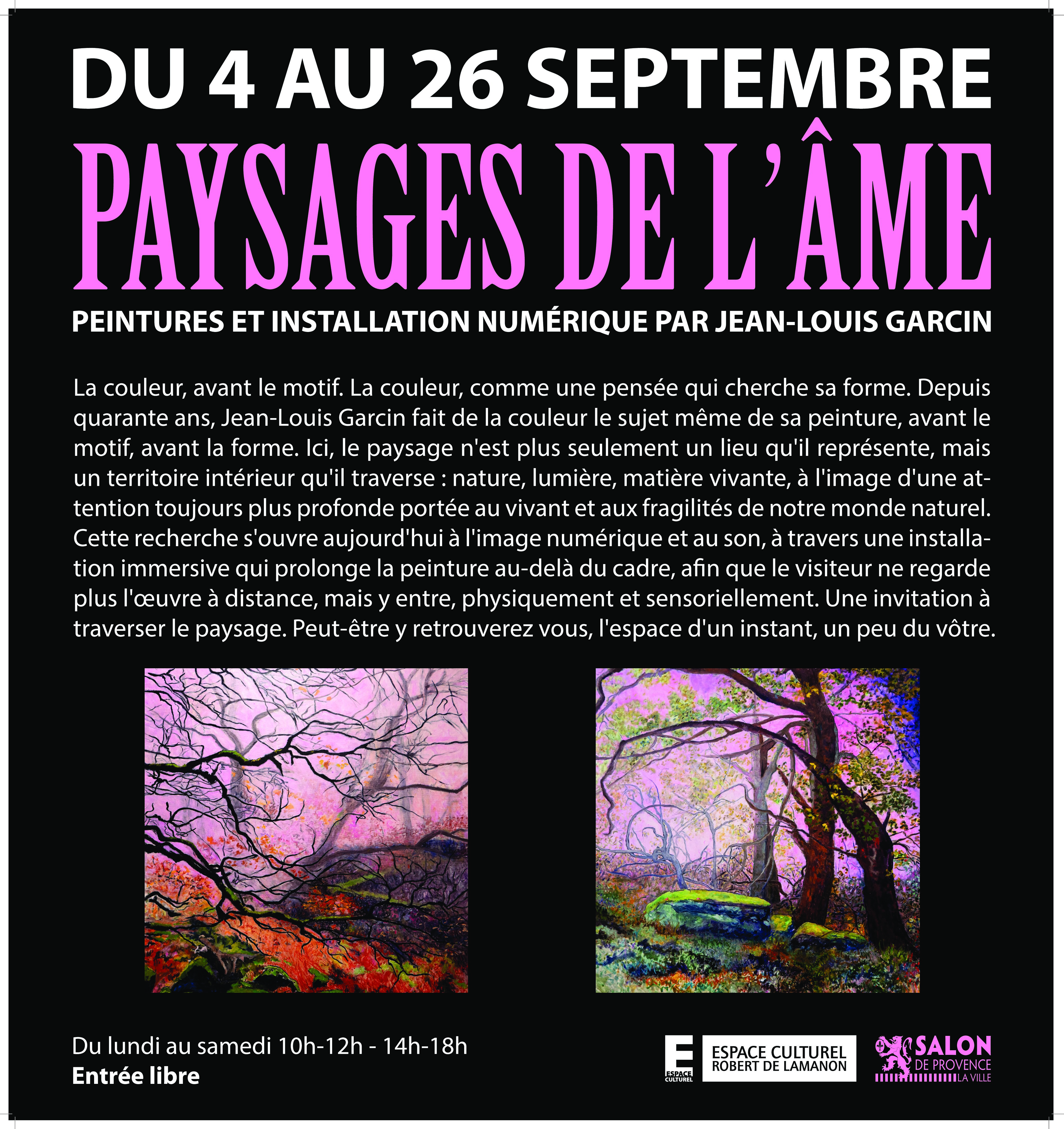 Affiche Entrée Paysages 1
